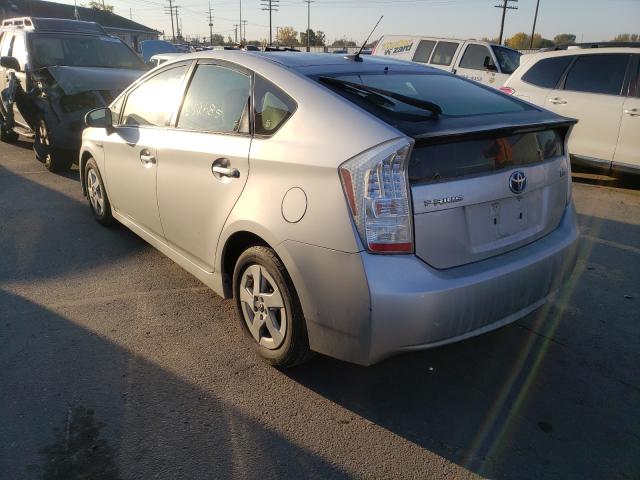 Photo 3 from auction – 2011 TOYOTA PRIUS with VIN JTDKN3DU6B1443744