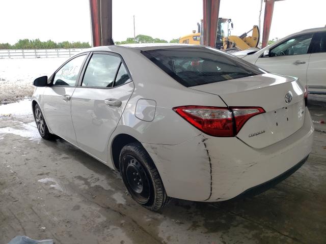 Photo 3 from auction – 2015 TOYOTA COROLLA L with VIN 2T1BURHE9FC416533