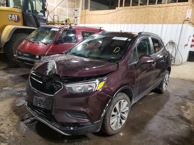 Photo 2 from auction – 2018 BUICK ENCORE PRE with VIN KL4CJESB6JB705665