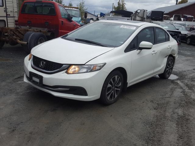Photo 2 from auction – 2015 HONDA CIVIC LX with VIN 2HGFB2F57FH025020