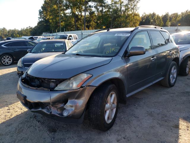 Photo 2 from auction – 2005 NISSAN MURANO SL with VIN JN8AZ08T35W321998