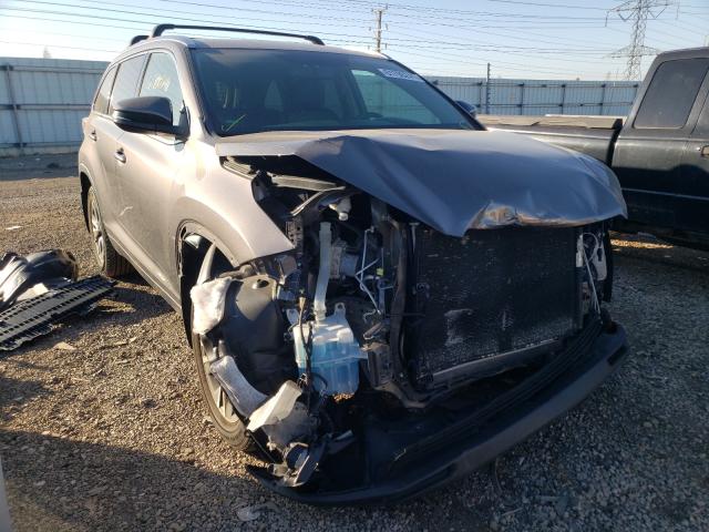 TOYOTA HIGHLANDER 2016 with VIN 5TDJKRFH7GS502415 - Photo from auction