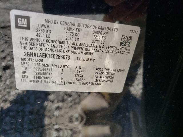 Photo 10 from auction – 2014 CHEVROLET EQUINOX LS with VIN 2GNALAEK1E6283073