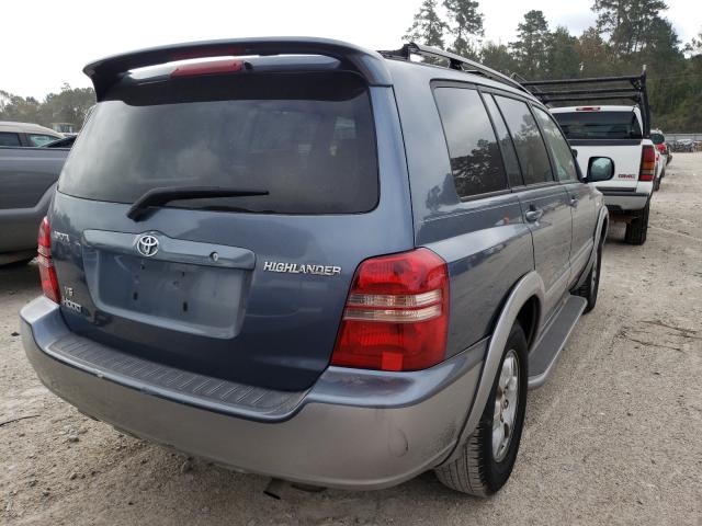 Photo 4 from auction – 2002 TOYOTA HIGHLANDER with VIN JTEGF21A420028995