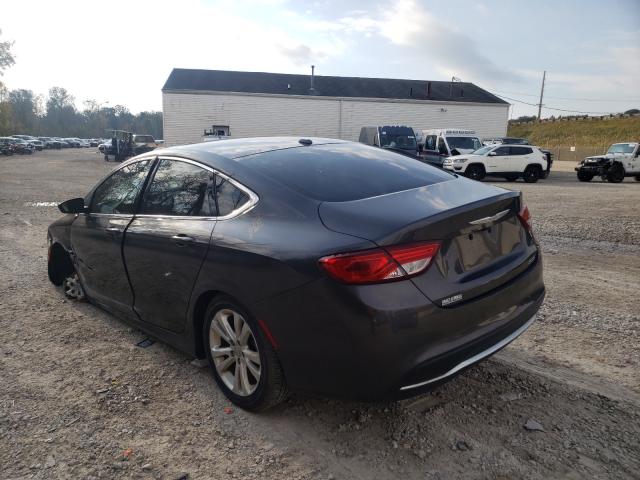 Photo 3 from auction – 2015 CHRYSLER 200 LIMITE with VIN 1C3CCCABXFN694606