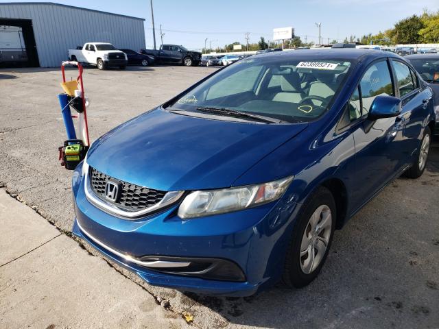 Photo 2 from auction – 2013 HONDA CIVIC LX with VIN 2HGFB2F50DH562048