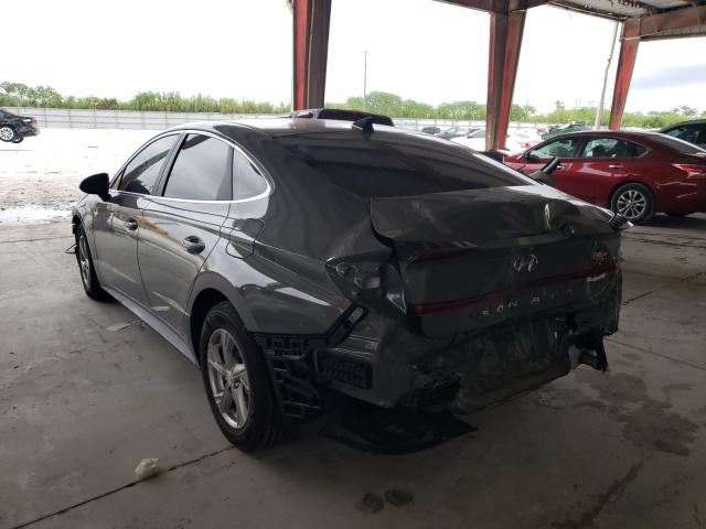 Photo 3 from auction – 2021 HYUNDAI SONATA SE with VIN 5NPEG4JA0MH117103