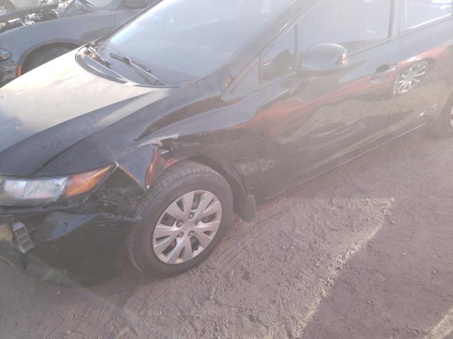 Photo 9 from auction – 2012 HONDA CIVIC LX with VIN 2HGFB2F50CH308905