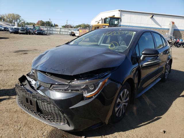 Photo 2 from auction – 2022 TOYOTA COROLLA LE with VIN JTDEAMDE9NJ039722