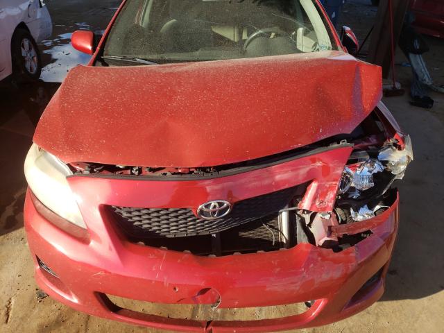Photo 7 from auction – 2009 TOYOTA COROLLA L with VIN JTDBL40E39J000925