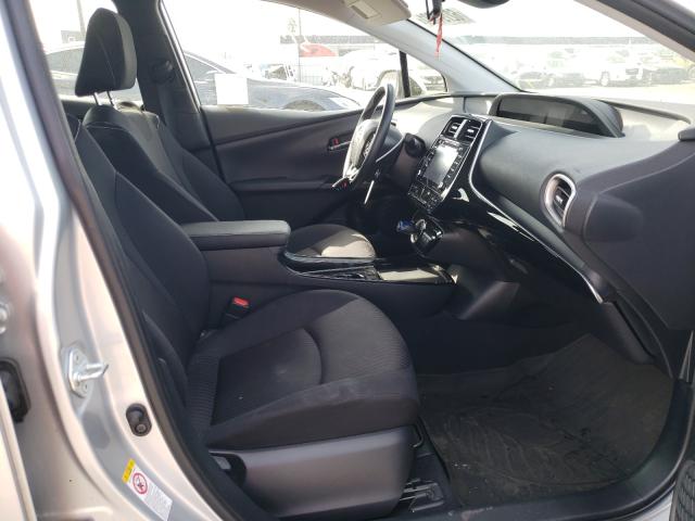Photo 5 from auction – 2021 TOYOTA PRIUS PRIM with VIN JTDKAMFP0M3165374