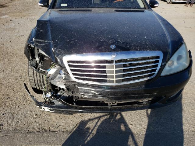 Photo 9 from auction – 2007 MERCEDES-BENZ S 550 with VIN WDDNG71X77A105246