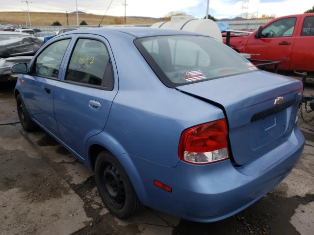 Foto 3 de la subasta – 2004 CHEVROLET AVEO con VIN KL1TD52674B164637