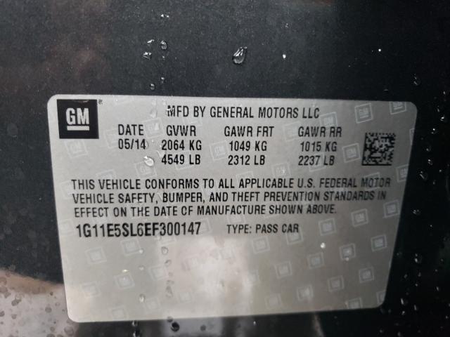 Photo 10 from auction – 2014 CHEVROLET MALIBU 2LT with VIN 1G11E5SL6EF300147