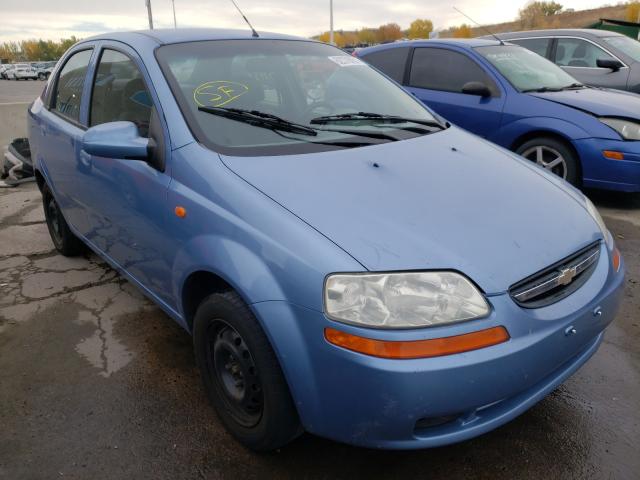 CHEVROLET AVEO 2004 con VIN KL1TD52674B164637 - Foto de la subasta