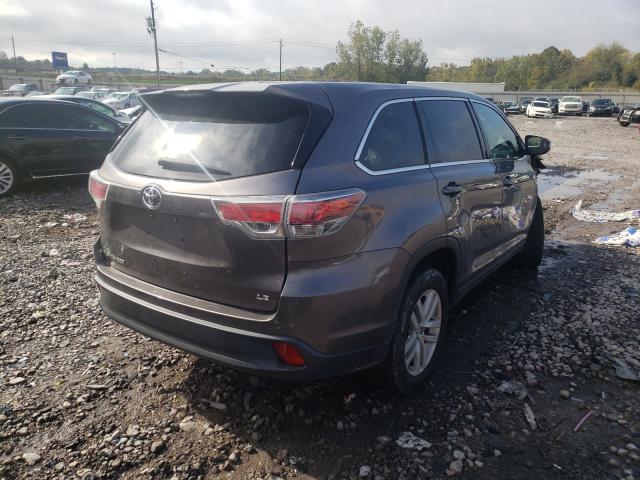 Photo 4 from auction – 2015 TOYOTA HIGHLANDER with VIN 5TDZKRFHXFS102558