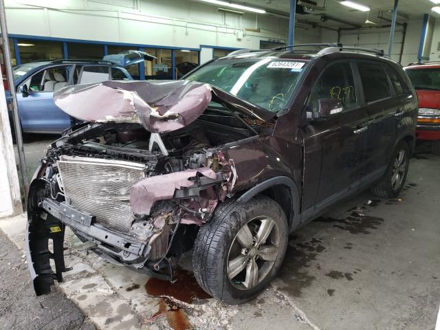 Photo 2 from auction – 2013 KIA SORENTO EX with VIN 5XYKU4A67DG330967