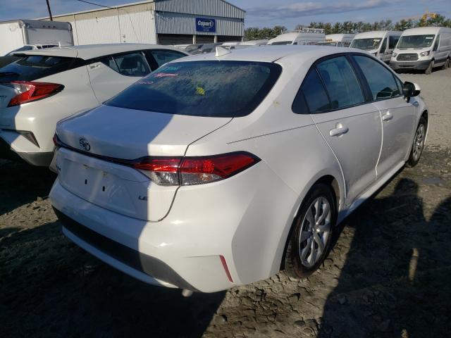 Photo 4 from auction – 2021 TOYOTA COROLLA LE with VIN 5YFEPMAE3MP172800