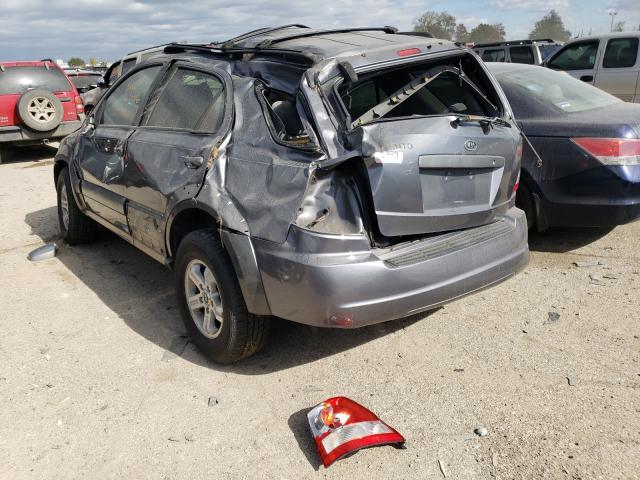 Photo 3 from auction – 2004 KIA SORENTO EX with VIN KNDJC733345288406