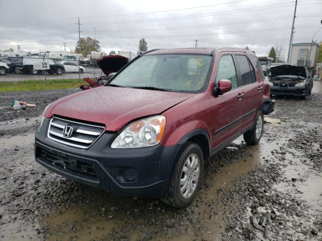 Photo 2 from auction – 2006 HONDA CR-V EX with VIN JHLRD68846C017290