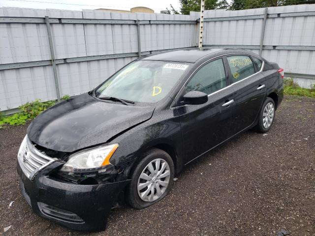 Photo 2 from auction – 2014 NISSAN SENTRA S with VIN 3N1AB7AP6EL669048