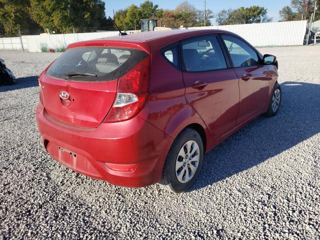 Photo 4 from auction – 2016 HYUNDAI ACCENT SE with VIN KMHCT5AE8GU274931