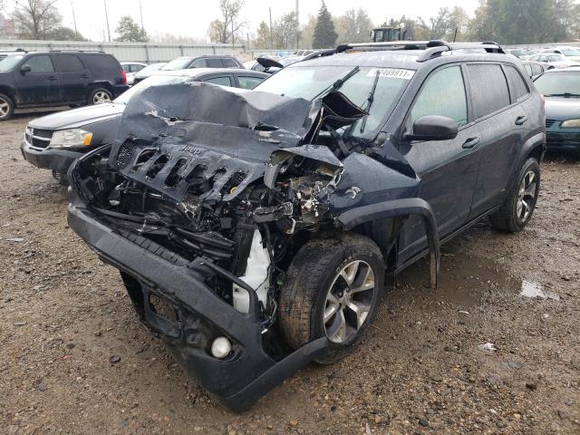 Photo 2 from auction – 2017 JEEP CHEROKEE T with VIN 1C4PJMBS0HW546551