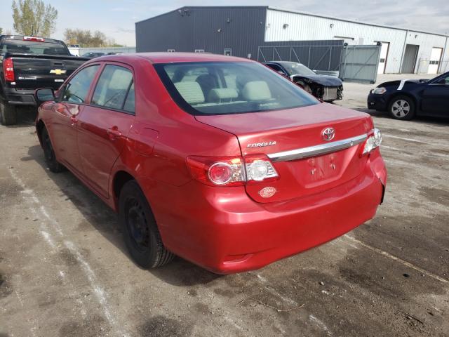 Photo 3 from auction – 2013 TOYOTA COROLLA BA with VIN 2T1BU4EE5DC989630