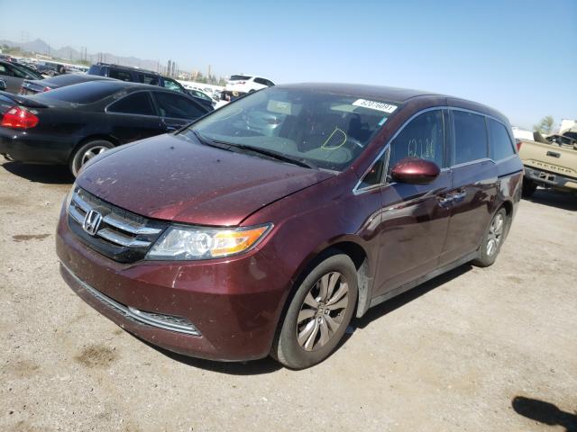 Photo 2 from auction – 2017 HONDA ODYSSEY EX with VIN 5FNRL5H63HB002701