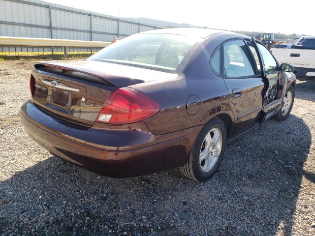 Photo 4 from auction – 2001 FORD TAURUS SEL with VIN 1FAHP56S21A275567