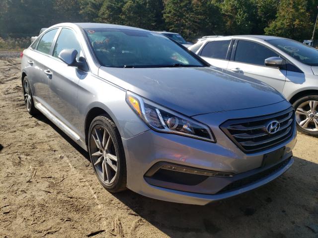 HYUNDAI SONATA SPO 2017 with VIN 5NPE34AB6HH509867 - Photo from auction