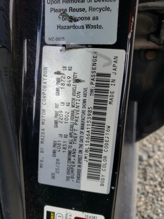 Photo 10 from auction – 2010 MAZDA 3 S with VIN JM1BL1S66A1153985