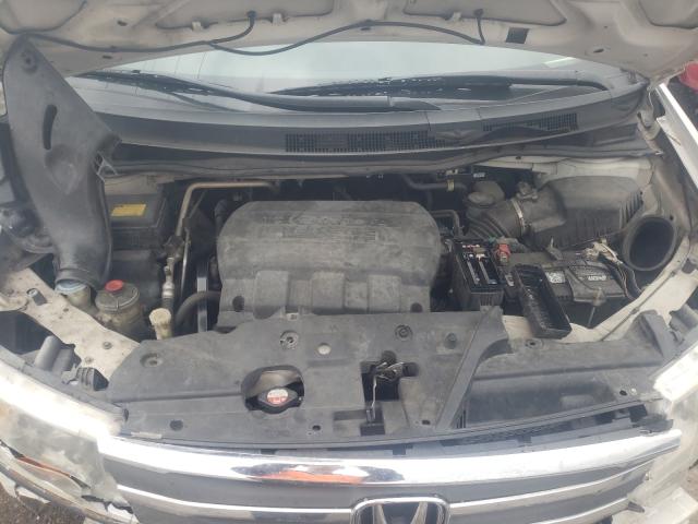 HONDA ODYSSEY EX 2011 with VIN 5FNRL5H43BB037339 - Photo from auction