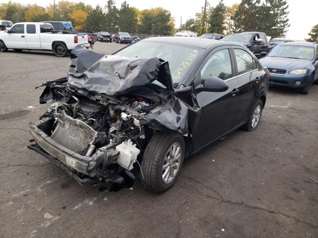 Photo 2 from auction – 2017 CHEVROLET SONIC LT with VIN 1G1JD5SG2H4130648