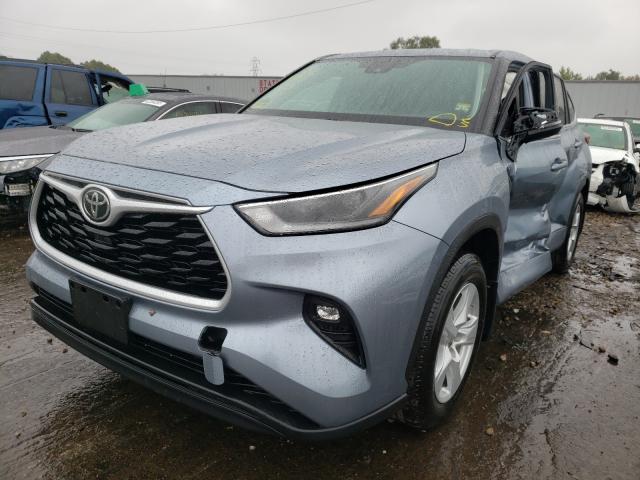 Photo 2 from auction – 2021 TOYOTA HIGHLANDER with VIN 5TDBZRBH4MS074546