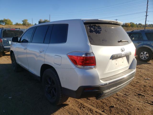 Photo 3 from auction – 2011 TOYOTA HIGHLANDER with VIN 5TDZK3EH7BS028248
