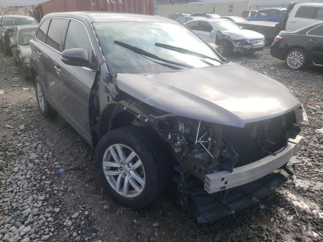 TOYOTA HIGHLANDER 2015 with VIN 5TDZKRFHXFS102558 - Photo from auction