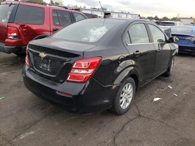 Photo 4 from auction – 2017 CHEVROLET SONIC LT with VIN 1G1JD5SG2H4130648