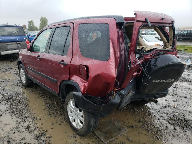 Photo 3 from auction – 2006 HONDA CR-V EX with VIN JHLRD68846C017290