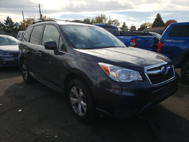SUBARU FORESTER 2 2015 with VIN JF2SJAGC4FH827779 - Photo from auction