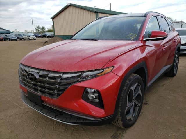 Photo 2 from auction – 2022 HYUNDAI TUCSON LIM with VIN 5NMJECAE7NH014258
