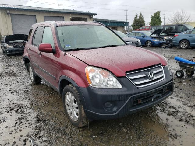 HONDA CR-V EX 2006 with VIN JHLRD68846C017290 - Photo from auction