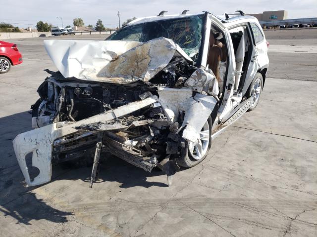 Photo 2 from auction – 2017 TOYOTA HIGHLANDER with VIN 5TDDGRFH4HS021098