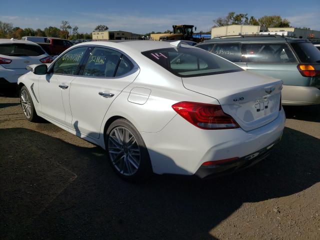 Photo 3 from auction – 2021 GENESIS G70 ELITE with VIN KMTG34LA3MU065264