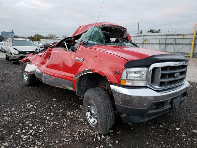 FORD F250 SUPER 2002 with VIN 1FTNX21L52EB29203 - Photo from auction
