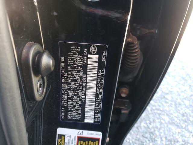 Photo 10 from auction – 2017 TOYOTA CAMRY with VIN 4T1BF1FK6HU655690