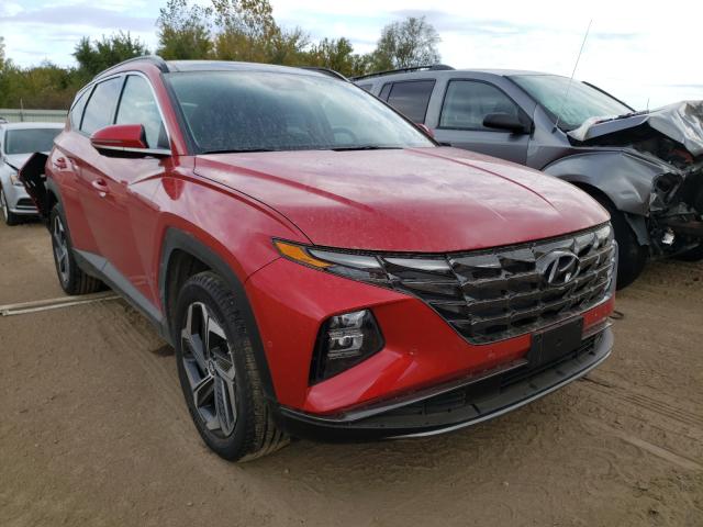 HYUNDAI TUCSON LIM 2022 with VIN 5NMJECAE7NH014258 - Photo from auction
