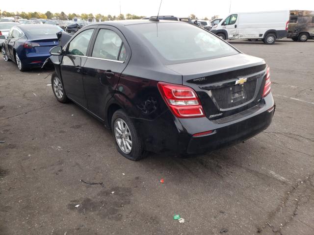 Photo 3 from auction – 2017 CHEVROLET SONIC LT with VIN 1G1JD5SG2H4130648
