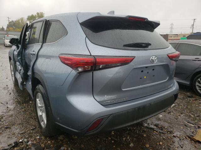Photo 3 from auction – 2021 TOYOTA HIGHLANDER with VIN 5TDBZRBH4MS074546