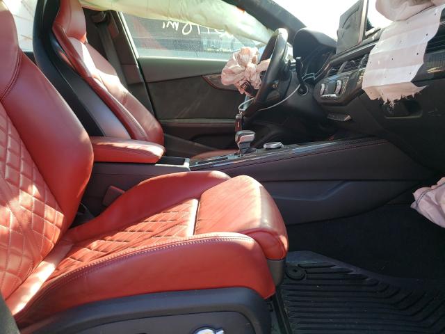 Photo 5 from auction – 2018 AUDI S4 PREMIUM with VIN WAUB4AF45JA057476